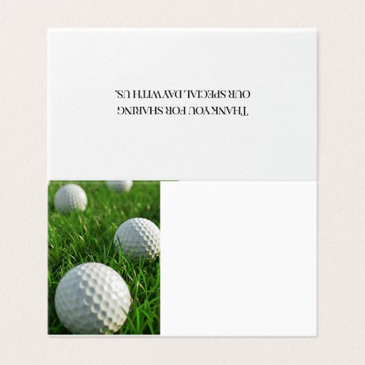 ゴルフ誕生祝い (外部フラット)