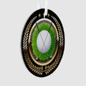 ゴルフ賞，ギフト，オーナメント オーナメント (正面)