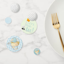 ゴルフ赤ちゃんシャワーかわいい男の子パー – ティーおむつラッフル