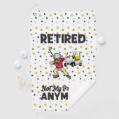 ゴルフ退職したはもうゴルファーを悩ませない ゴルフタオル (インサイチュ)