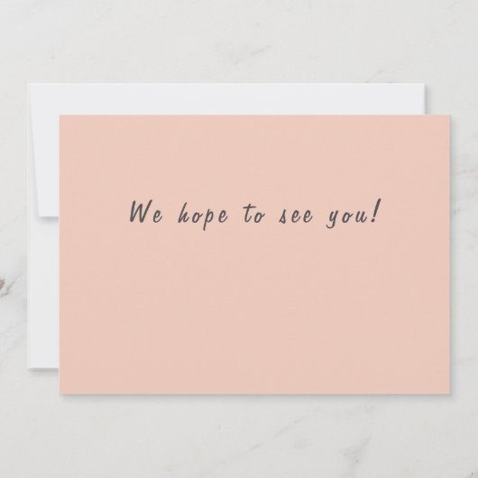 ゴルフ退職した場の水彩画ゴルフ女子 招待状 (裏面)