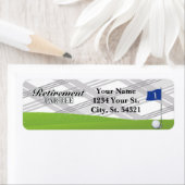 ゴルフ退職住所 シール (インサイチュ)