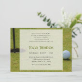 ゴルフ退職招待状 招待状 (スタンド正面)