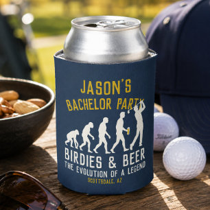 ゴルフ進化論 バチェラー・パーティ バーディーズ ビール 缶クーラー