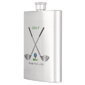 ゴルフ遊のゴルフは私の仕事 フラスク (左)