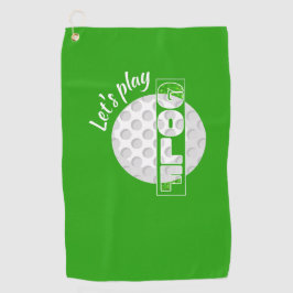 ゴルフ遊ススプリット画像ゴルフボール ゴルフタオル