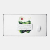 ゴルフ遊場 デスクマット (キーボード&マウス)