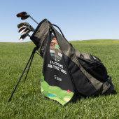 ゴルフ遊Iゴルフ忘れ用のもの ゴルフタオル (グリーン)