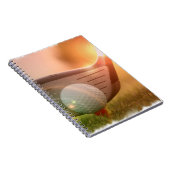 ゴルフ運搬人のノート ノートブック (右側)