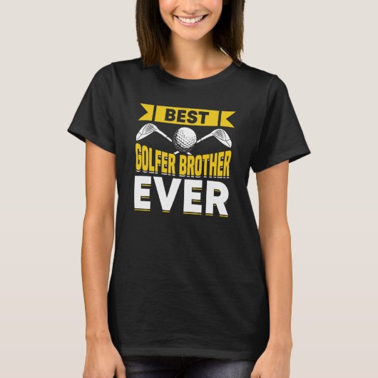 ゴルフ選手コーチゴルファー兄弟3 Tシャツ (正面)