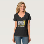 ゴルフ選手コーチ兄弟1 Tシャツ (正面フル)