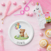 ゴルフ1歳のバースデーパーティー Let's Par Tee ペーパープレート (パーティー)