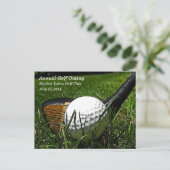ゴルフ101招待状はがき インビテーションポストカード (スタンド正面)