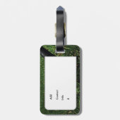ゴルフ101 (文字または写真付き) ラゲッジタグ (裏面縦)