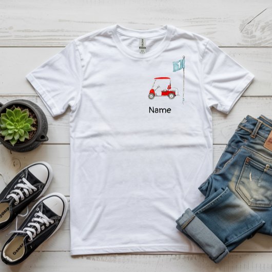 ゴルフ1stバースデーゴルフパーティー tシャツ