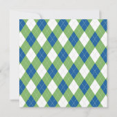 ゴルフ1stバースデーホールインワンパーティー招待状 招待状 (裏面)