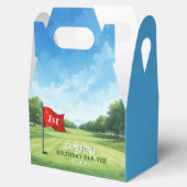 ゴルフ1st誕生日パーティーホールインワン フェイバーボックス (オープン)