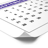 ゴルフ2025カレンダー ポスター (角)