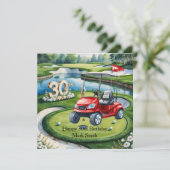 ゴルフ30thバースデーオンゴルフコース カード (スタンド正面)
