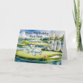 ゴルフ30thバースデーオンゴルフコース カード (正面)
