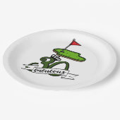 ゴルフ30thバースデーパーティー30歳パーティー ペーパープレート (アングル)