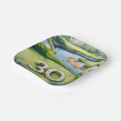 ゴルフ30thバースデーパーティー30歳パーティー ペーパープレート (傾斜あり)