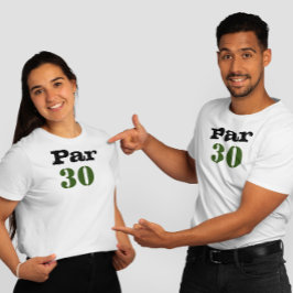 ゴルフ30thバースデーパーティー30歳パーティー tシャツ