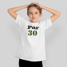 ゴルフ30thバースデーパーティー30歳パーティー tシャツ