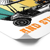 ゴルフ30th誕生日30まだパー30イおもしろいーで ポスター (角)