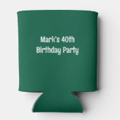 ゴルフ40歳の誕生日パーティー 缶クーラー (裏面)