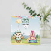 ゴルフ40th誕生日パーティーゴルファー誕生日 セーブザデート (スタンド正面)