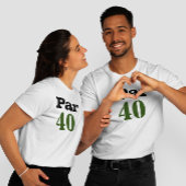 ゴルフ40th誕生日パー40ゴルファーパーティー tシャツ