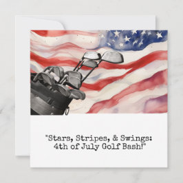 ゴルフ4th 7月の独立記念日 招待状