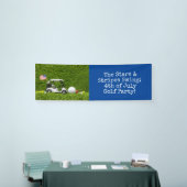 ゴルフ4th 7月独立記念日ゴルファーパーティー 横断幕 (トレードショー)