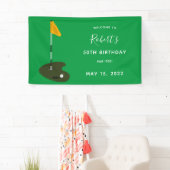 ゴルフ50th誕生日パーティー 横断幕 (インサイチュ)