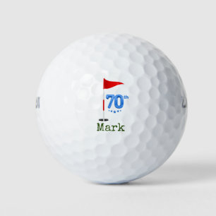 ゴルフ70th誕生日 ゴルフボール
