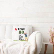 ゴルフ80番目の誕生日食べスリープゴルフリピート