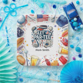 ゴルフ アメリカ ゴルフ パーティー 4th of July 紙皿 (パーティー)