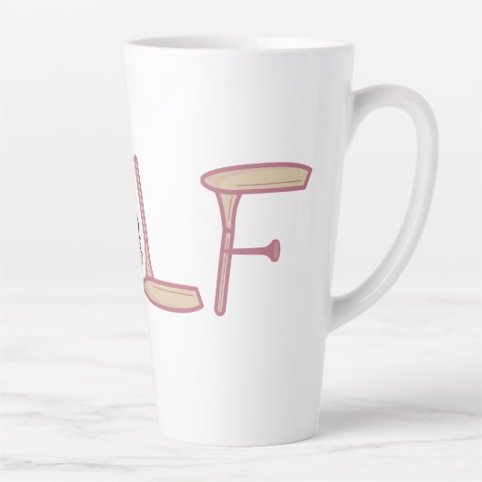 ゴルフ カフェラテマグ (右)