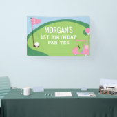 ゴルフ ガール 誕生日 パーティー 大型 バナー 看板 横断幕 (トレードショー)