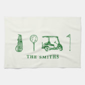 ゴルフ キッチンタオル (横)