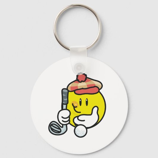 ゴルフ キーホルダー (正面)