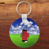 ゴルフ キーホルダー (正面)