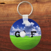 ゴルフ キーホルダー (正面)