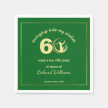 ゴルフ クラシック グリーン ゴールド プレーヤー 60歳の誕生日
