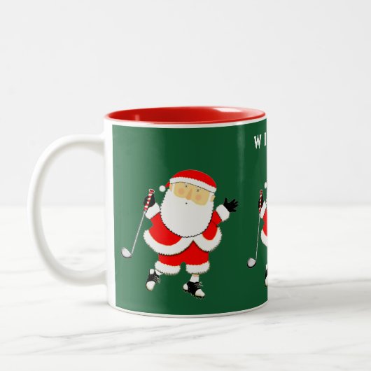 ゴルフ クリスマスコレクション ツートーンマグカップ (左)