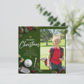 ゴルフ クリスマス オリジナル 写真入り (スタンド正面)