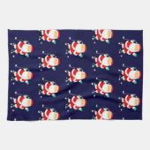 ゴルフ クリスマス ホリデー ギフト キッチン タオル (横)