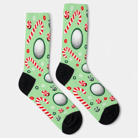 ゴルフ クリスマス ホリデー ギフト ソックス (右)