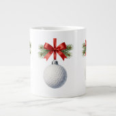 ゴルフ クリスマス マグカップ (正面)